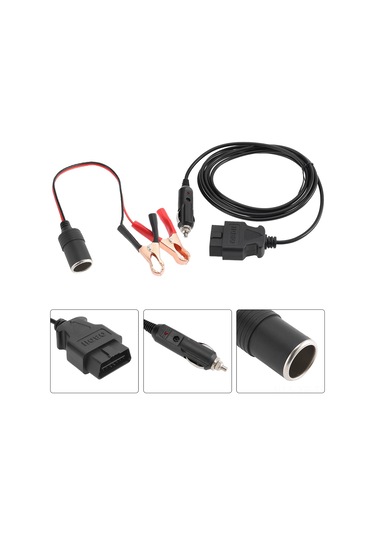 Xiyyadms Obd Iı Ecu Koruyucu Kablosu, 12v Akü Değişiminde Araç Kod Ve Ayarlarını Saklar, Sigorta Koruma İle Kolay Kurulum