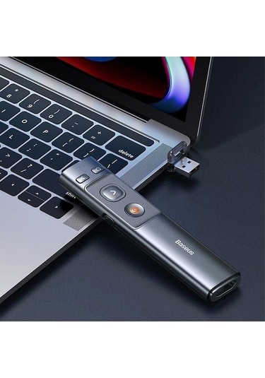 Artfulabode Orangetik Kablosuz Sunum Kalemi Lazerli, Kablosuz Sunum Kalemi