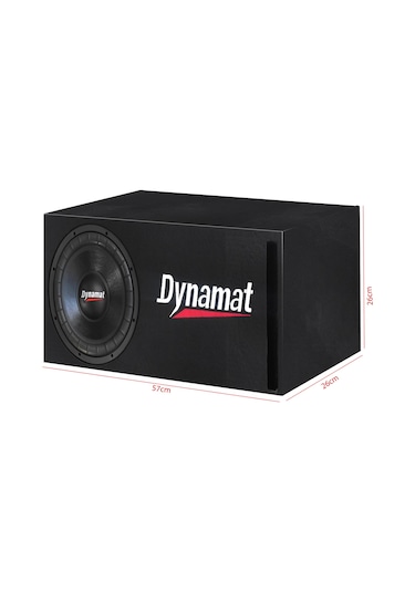 Dynamat Rk-320 Oto Bass Subwoofer Kabinli 20cm 1100 Watt