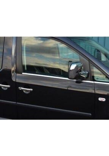 Volkswagen Caddy Uyumlu 2004 Ve Üzeri Krom Cam Çıtası 4 Parça Paslanmaz Çelik
