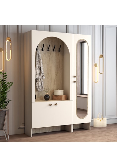 Palermo Portmanto Km V109 - Krem / Traverten Krem / Traverten