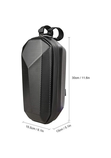 Ganzhoushop Yurt Su Sert Scooter Scooter Saklama Life Katlanır Kabuk Için Gidon Geçirmez Eva Elektrikli Dışından Çantası Çantası Bisiklet A Fa A