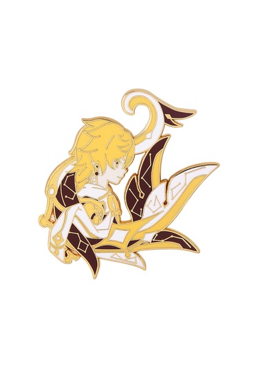 Oyun Genshin Etki Emaye Pim Anime Wendi Zhongli Keqing Tartaglia Hu Tao Kong Kong Çok Renkli