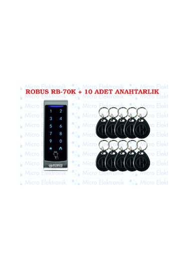 Robus Rb70k + 10 Anahtarlık