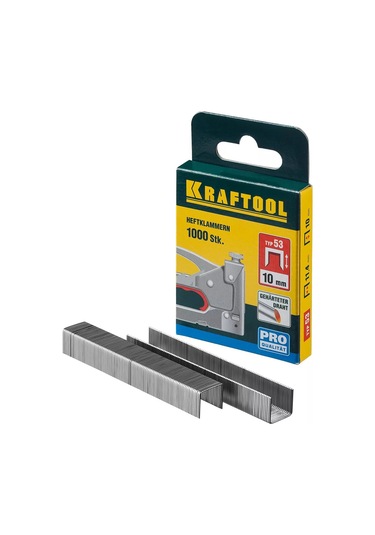 Kraftool İnşaat Zımbaları 53 A/10/jt21 10 Mm, 1000 Adet, 23ga 198309580