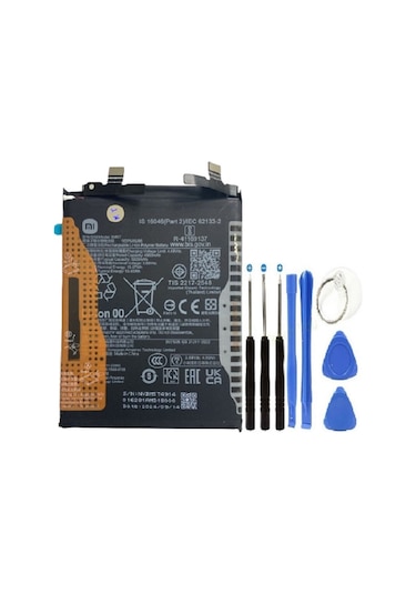 Xiaomi 13t Pil Batarya Bm5t + Tamir Set
