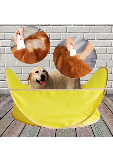 Homyl Köpekler Kediler Için Taşınabilir Pet Kesme Sarı Sarı