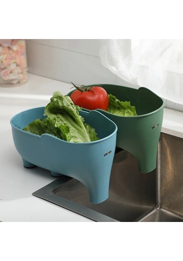 Ambition Fil Drenaj Sepeti Çok Amaçlı Mutfak Depolama Drenaj A Çok Renkli