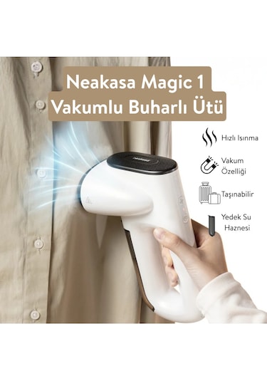 Neakasa Magic 1 Vakumlu Buharlı Düzleştirici Dikey Ütü