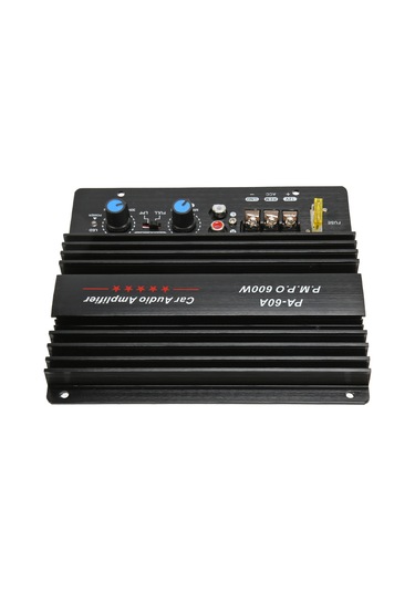 Tenfowee 12v 600w Otomobil Güçlendirici Kartı, Alüminyum Gövde, Yüksek Performanslı Ses, Kolay Kurulum, Tüm Araçlar İçin