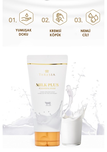 Aydınlatıcı Ve Besleyici Süt Proteini Içerikli Temizleme Köpüğü 150ml