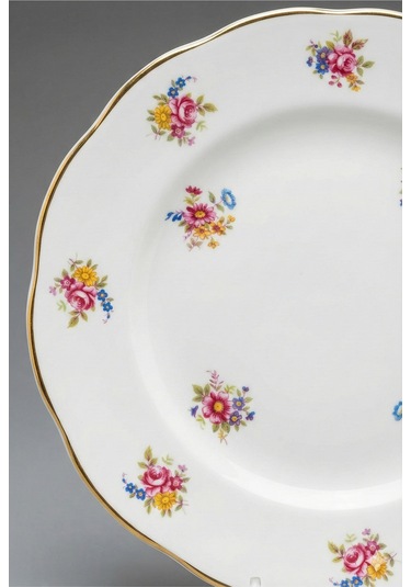 Myfair Pottery İngiliz Antika Tatlı Tabağı 21 Cm