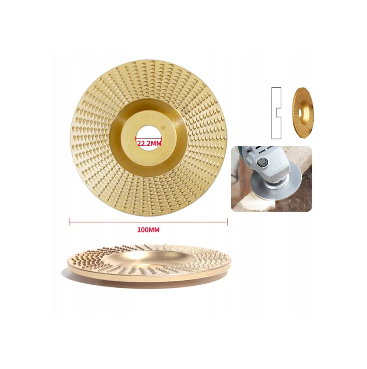 Net Taşlama İçin 125mm Ahşap Testere Diski 314236321