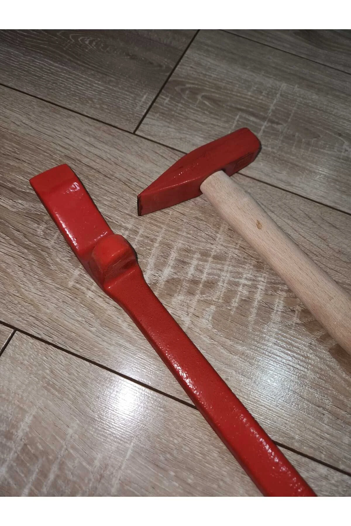 Laminant Parke Çektirme Çeki Demiri 3cm 32cm Ve 500gr Çekiç -