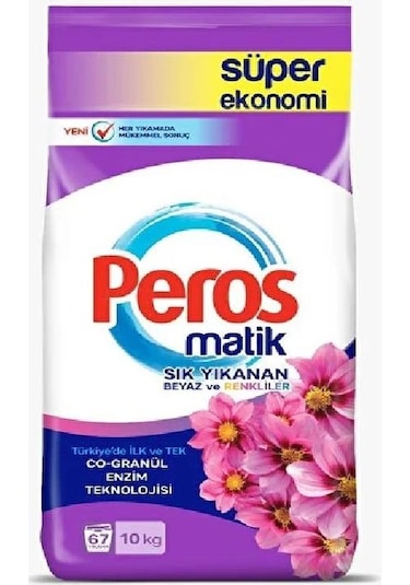 Peros 10 Kg Mtk Yıldız Çiçeği Mor Bey. & Renk