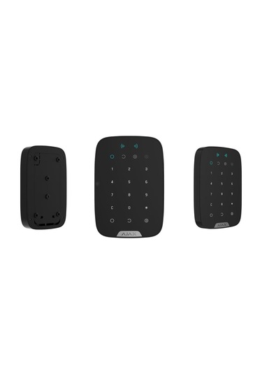 Ajax Keypad Plus Kuyumcu Kablosuz Tuş Takımı Siyah