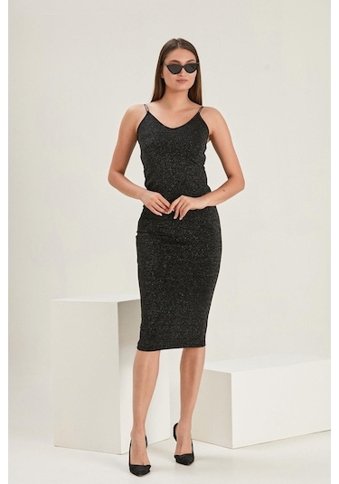 Alexandergardı Parıltılı Askılı Bluz (B22-23400)