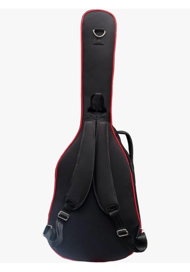Kingbag-06 Soft Case Elektro Gitar Çantası-kılıfı-kalın-kırmızı
