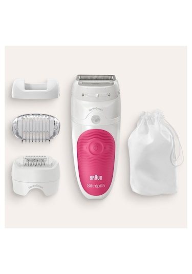 Braun Silk-épil 5 5600 Sensosmart, Kablosuz, Islak&kuru, 3 Ek Par