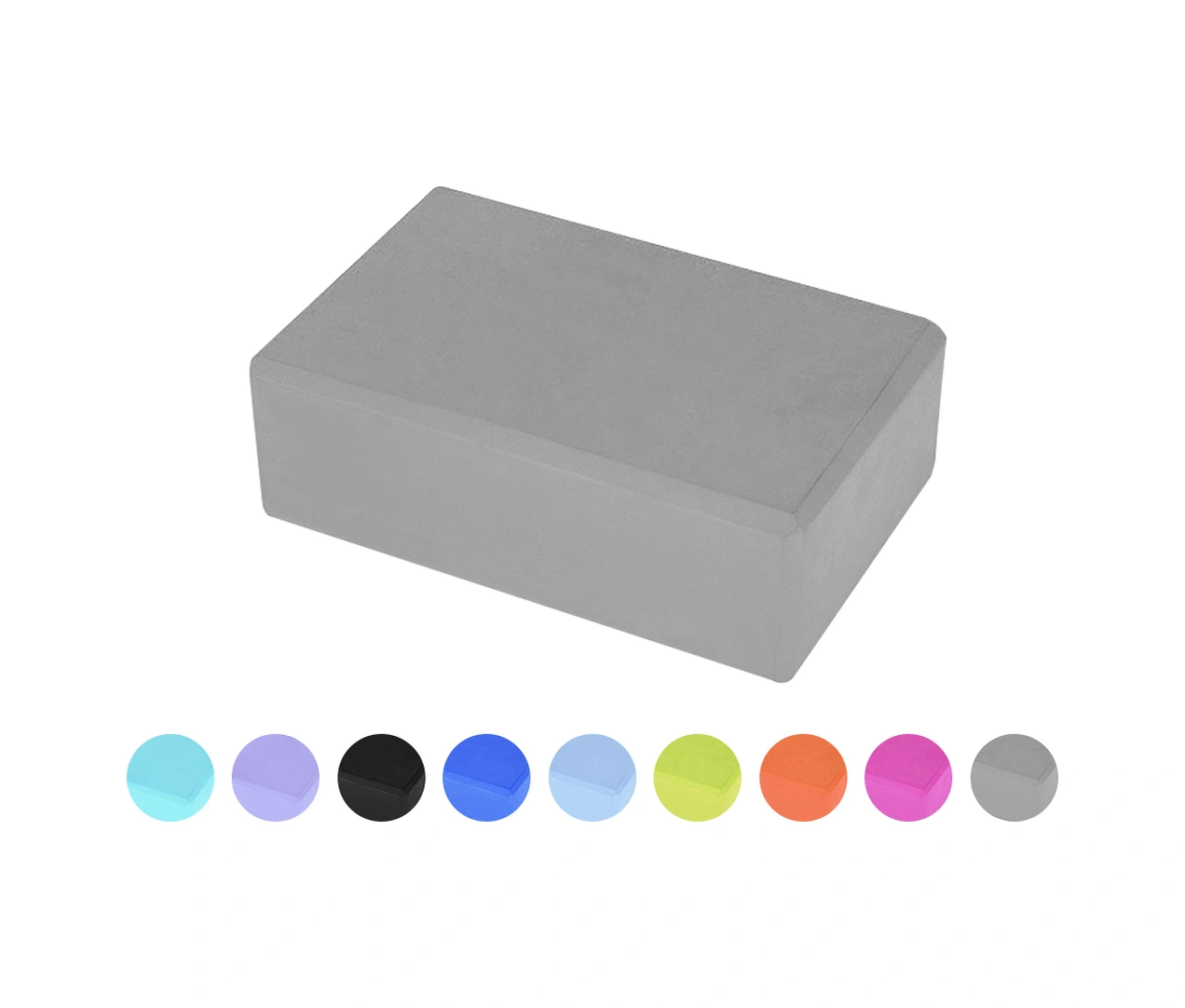 Dianziye Eva Spor Bloku: Yoga Ve Egzersiz Yardımcısı, Kaymazsız Ve Dayanıklı, Gövde Esnekliği Geliştirici, Gri Renk Gri