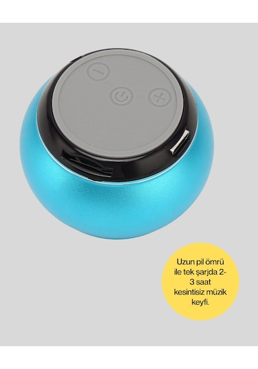 Kablosuz Bluetooth Hoparlör 2-3 Saat Kesintisiz Müzik Keyfi