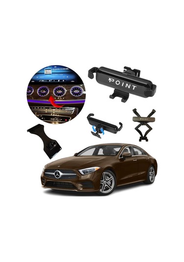 Mercedes Cls Araca Özel Cep Telefon Tutacağı Robotik Oynar Başlıklı 2018-2024 Arası Profesyonel Ürün