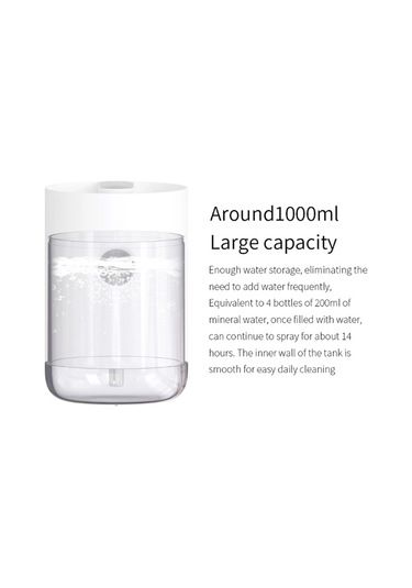 Sones 211 Mini Ultrasonik Usb Hava Nemlendirici Aroma Difüzörü Beyaz