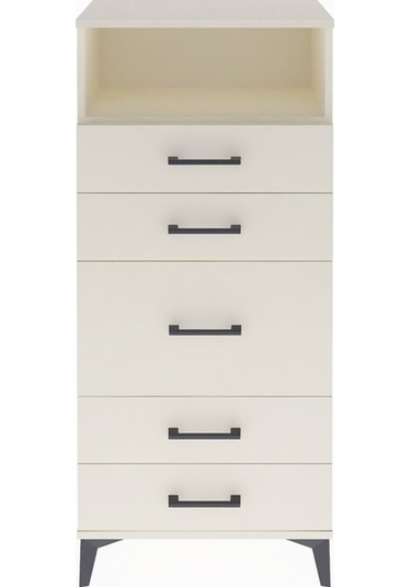 Arges Dolap Tek Raflı 5 Çekmeceli 60x30x134 Aytaşı-aytaşı Aytaşı