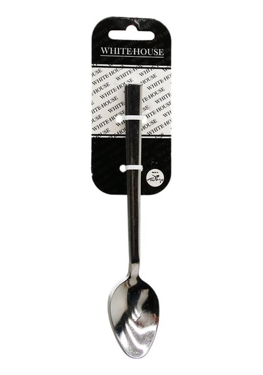 6 Parça Eko Çubuk Sade Metal Tatlı Kaşık 2mm 5131 Düz