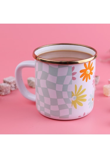 EMAYlab Retro Hippi Emaye Kupa