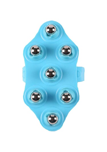 Soulader Lenf Drenaj Masaj Aleti Manuel Boyun Ve Yüz Şekillendirici Selülit Giderme El Masaj Cihazı Mavi