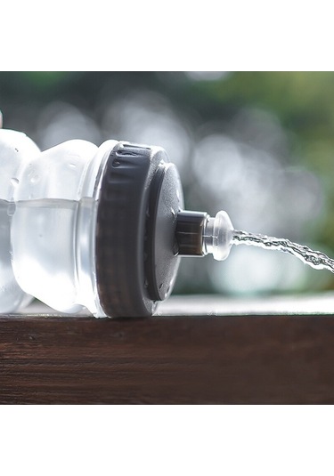 Novahub Koşarken Enerjinizi Koruyan Pratik Su Şişesi Kırmızı Pembe - Siyah Siyah - Kırmızı - Pembe