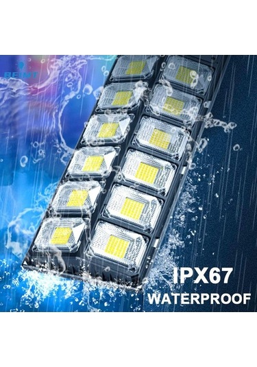 Besthome1 10000 Watt Parlak Güneş Lambası Su Geçirmez Ultra Geniş Bahçe İnsan Hareket Aydınlatması 56564874 120cob Solar