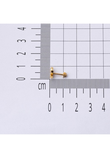 Bilezikci  14 Ayar Altın Tragus Piercing Küpe Kphsy14k22505 Sarı