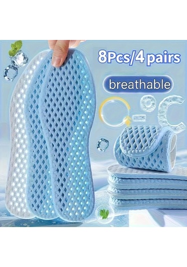 Hightower 45-46 Numaralı 8 Adet Yazlık Destekli Koku Giderici Nefes Nem Emici Tabanlık