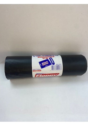 Floppy Endüstriyel Jumbo Boy Çöp Poşeti 10'lu 80x110 Cm 800 Gr