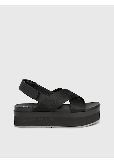 Calvin Klein Calvın Kleın Kadın Sandalet Yw0yw01362-0gt Yw0yw01362-0gt Siyah Siyah