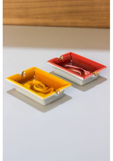 Lucky Art Bone Porselen 2'li Küllük 6x8cm 1045