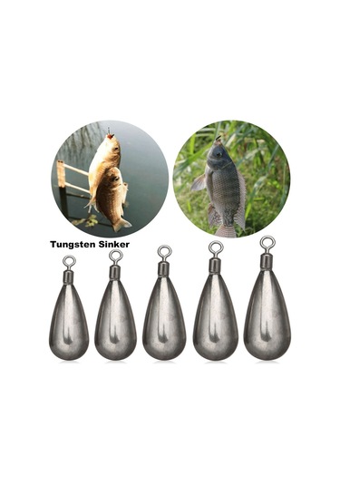 Balıkçılık Tungsten Fall Sinker 60g 60g 60g