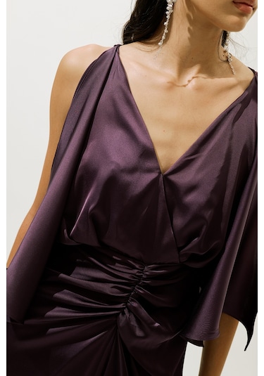 Keıra Abiye Elbise Mor Mor