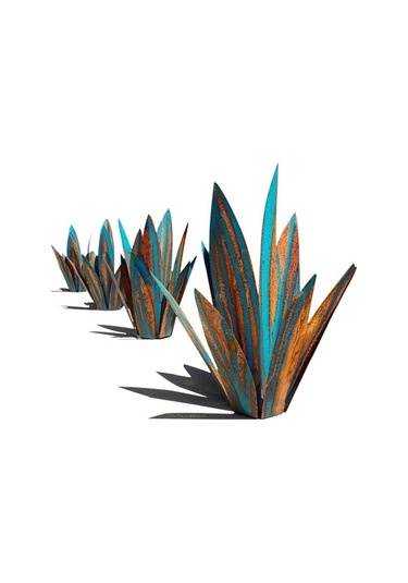 Trendooze Yeni Süsleri Süsleri Süsleri Sınır Sanat Ötesi Mavisi Göl Demir Dekorasyon Cm Bitkisi Bahçe Bahçe Agave Agave 35 Dj
