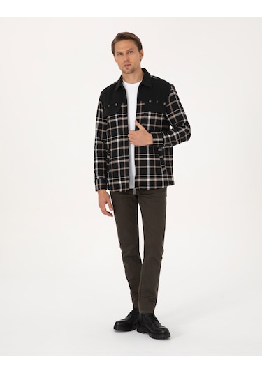 Pierre Cardin Erkek Siyah Gömlek Desenli 50312270-vr046 Siyah