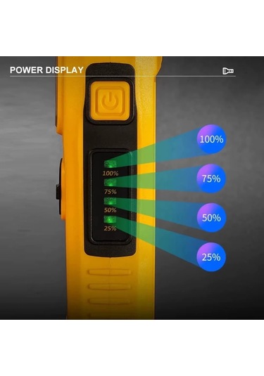 Şarjlı Acil Durum Tamirci Feneri Ws-1414 Çok Renkli