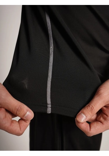 Uvın Spor Uzun Kollu Kompresyonlu Sweatshirt 235700942 Siyah