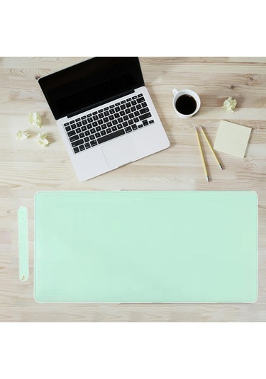 Suntek Genişletilmiş Oyun Mouse Pad'i, Desk Yeşil-ve-mavi