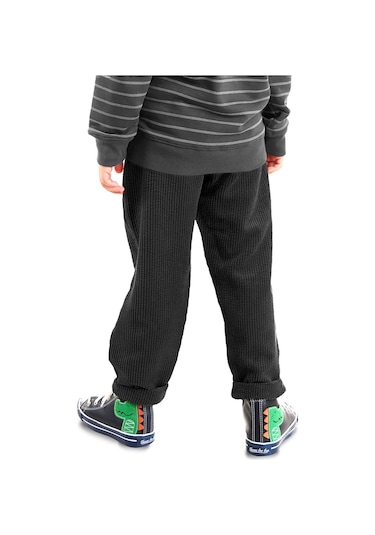 Denokids Mshb&g Fitilli Kadife Antrasit Erkek Çocuk Pantolon Antrasit