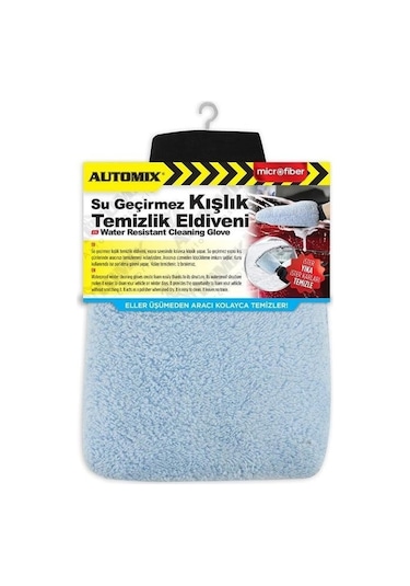 Kar Buz Temizleme Eldiveni Su Geçirmez