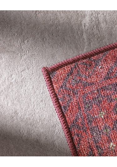 Louna Halı - Bordo - 160x230 Cm 8684427335079 Çok Renkli