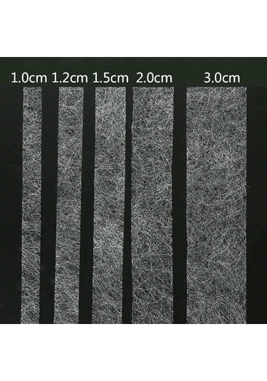 64 Metre Siyah Beyaz Çift Taraflı Tela Yapışkanlı Kumaş Elbise Ütü Hem Bant Tela Web Dıy Dikiş Aksesuarları Lxy 1.2