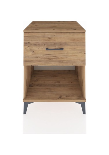 Kronos Komodin Tek Çekmeceli 60x59x80 Çam-çam Çam